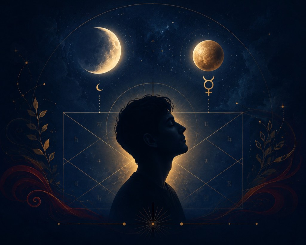 Moon Mercury overthinking in Vedic astrology and kundli guidance