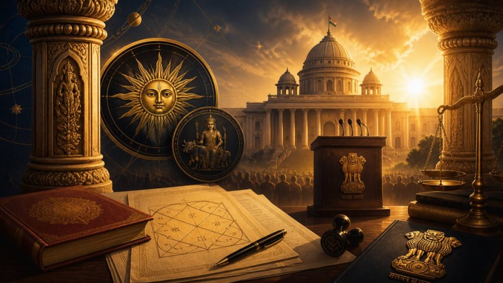 Government job and politics in Vedic astrology authority career and public power